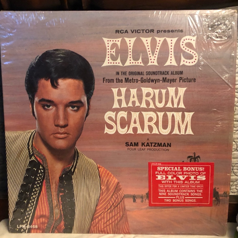 Elvis Harum Scarum Soundtrack Vinyl